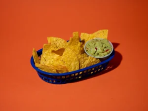 Chips & guacamole available at Holiday World.