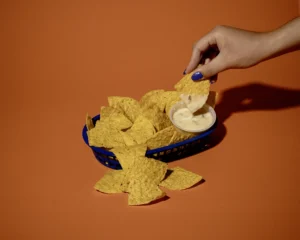 Chips & queso available at Holiday World.