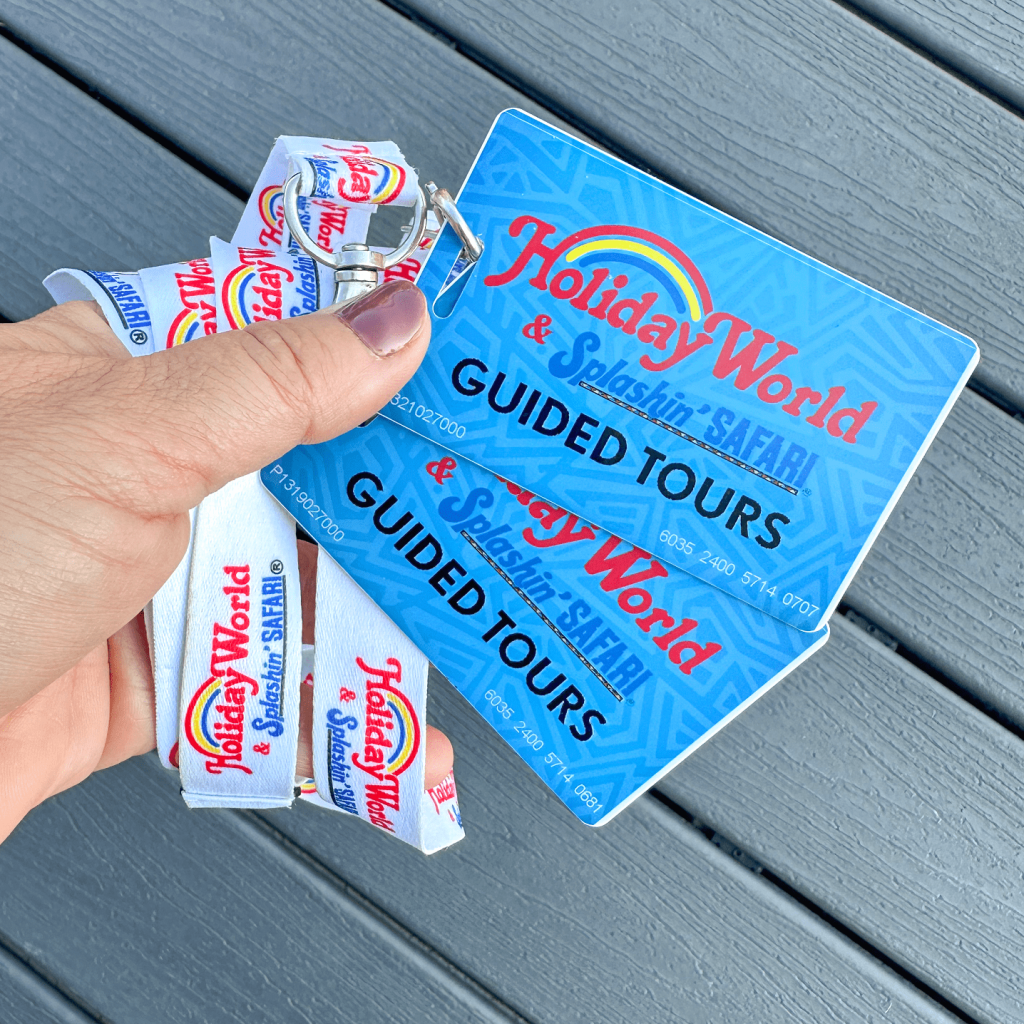 HoliBlogger Trina | Guide to Ride Guided Tour Lanyards