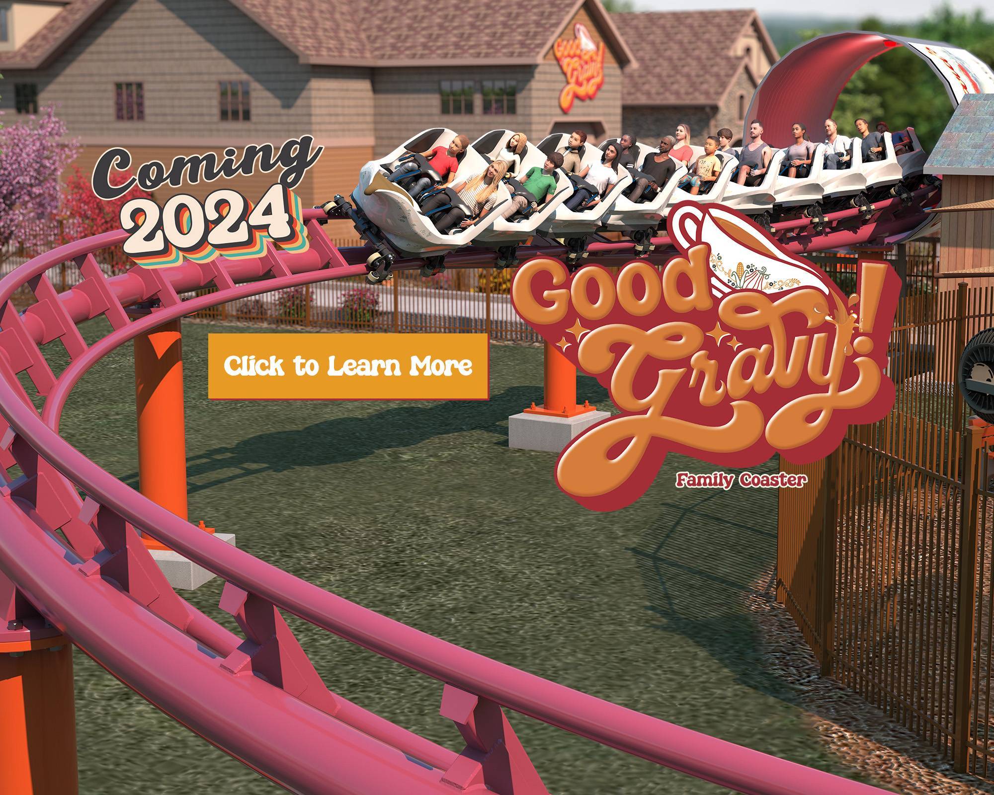 10M GravyThemed Coaster in Santa Claus, Ind. Announced Holiday