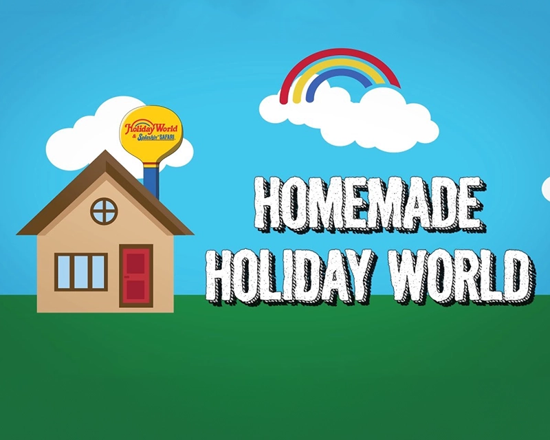 Homemade Holiday World