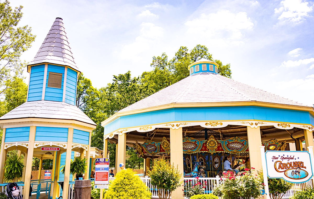 Star Spangled Carousel at Holiday World & Splashin' Safari.