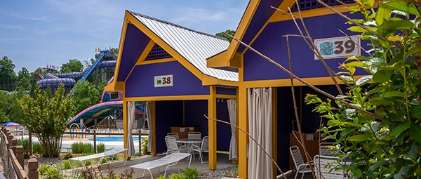 Cabana rentals at Holiday World & Splashin' Safari.