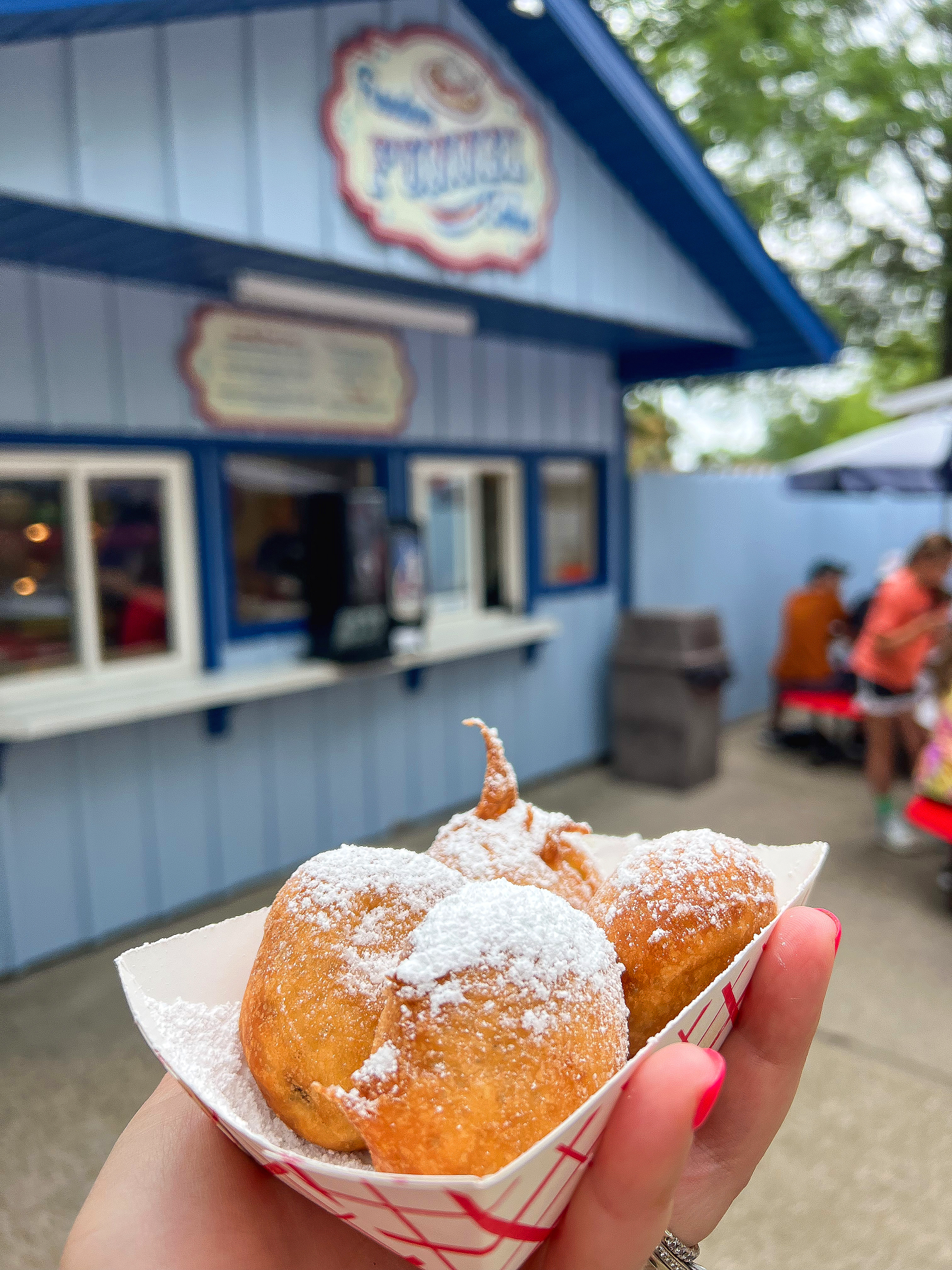 Deep Fried Oreos at Freedom Funnel Cakes
