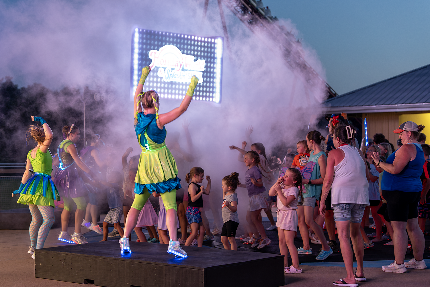Neon Nights DJ Dance Party at Holiday World & Splashin' Safari