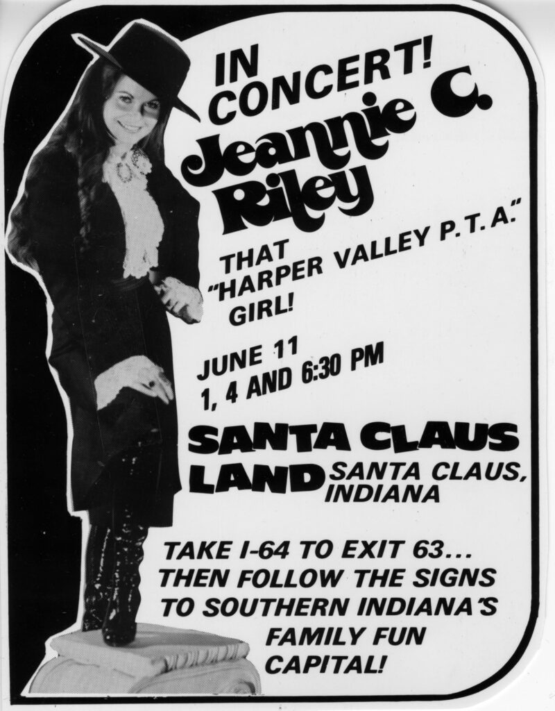Jeanie C. Riley "That Harper Valley PTA Girl" ad