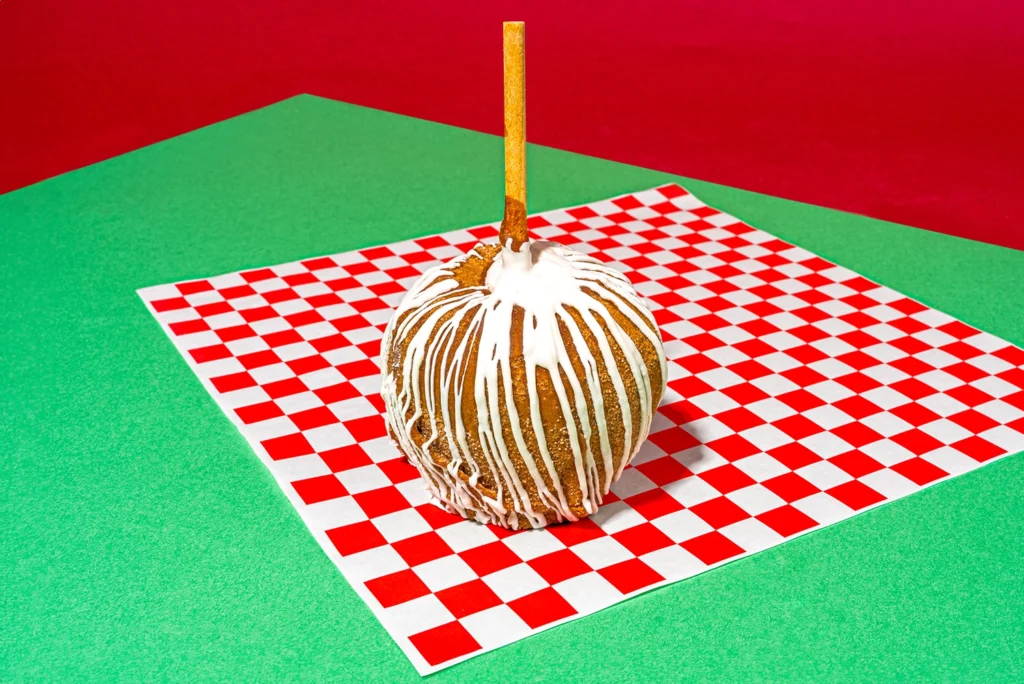 Apple Pie Caramel Apple available at Holiday World