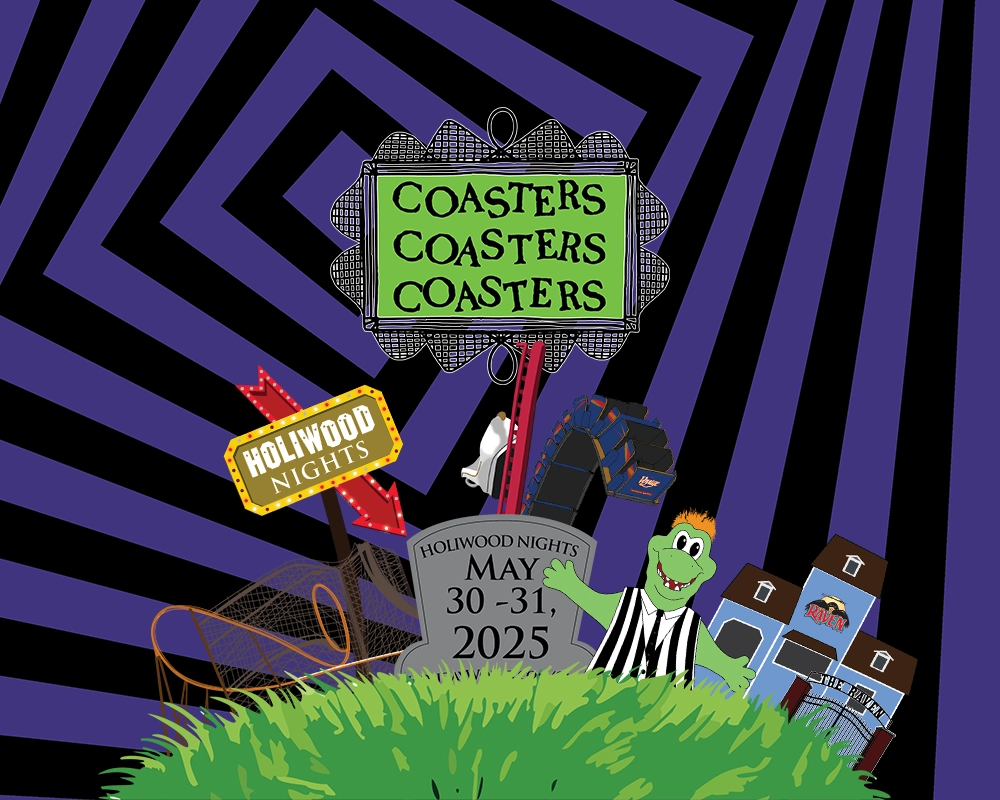 Coasters, Coasters, Coasters: HoliWood Nights 2025 - May 30-31