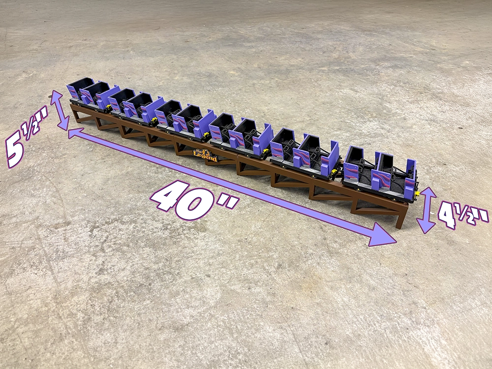 The Legend 3D Printed Train Model