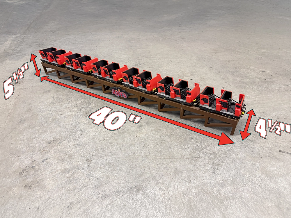The Raven 3D Printed Train Model