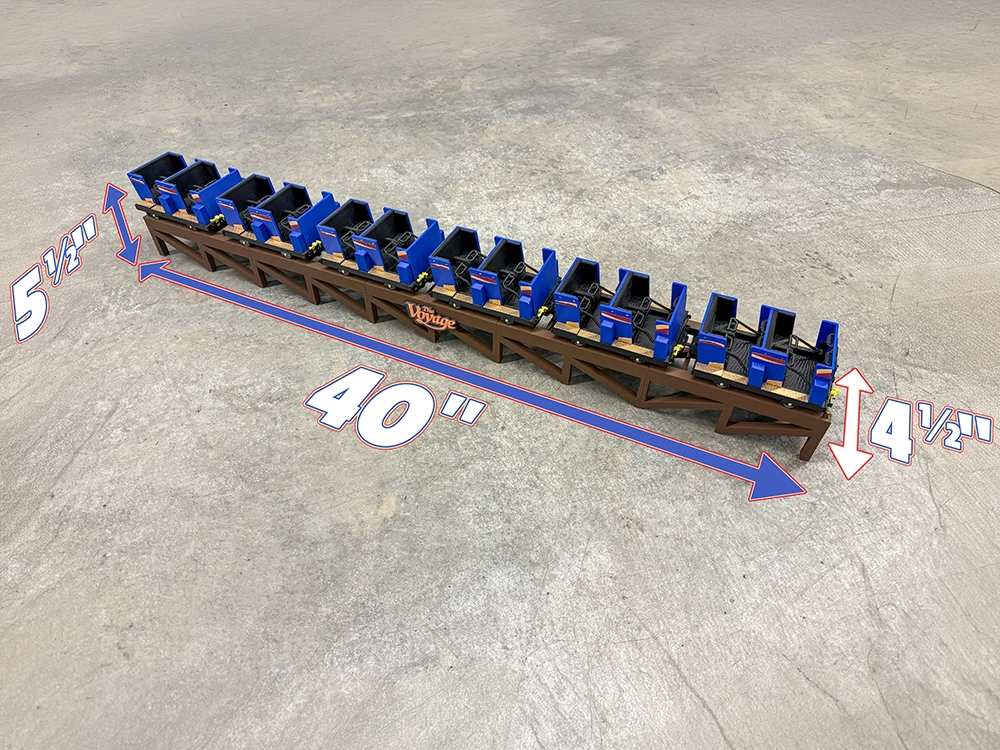 The Voyage 3D Printed Train Model