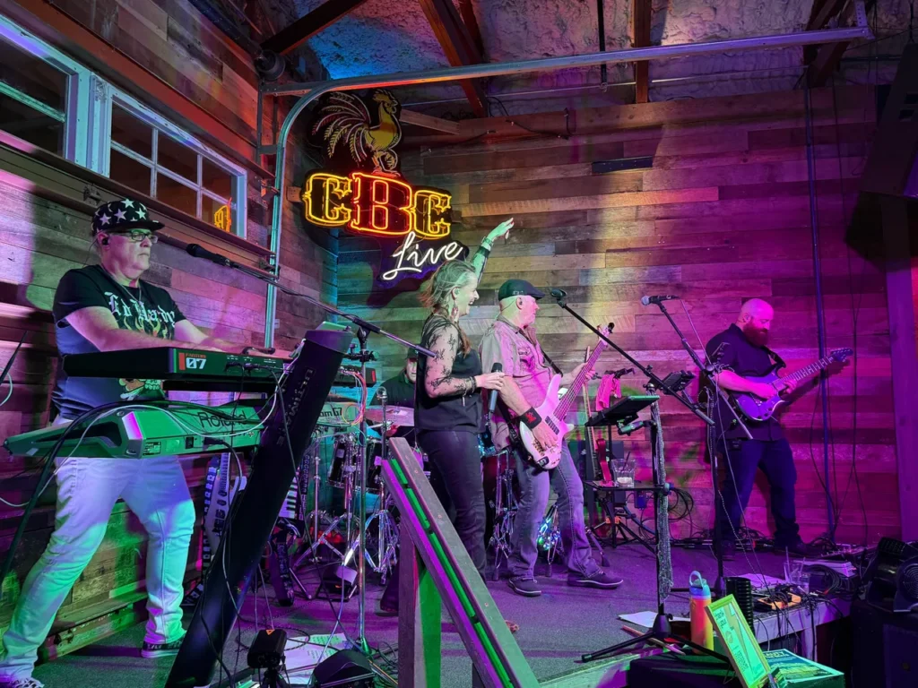 Beauty and the Beats performing during Friday Night Live! at Holiday World