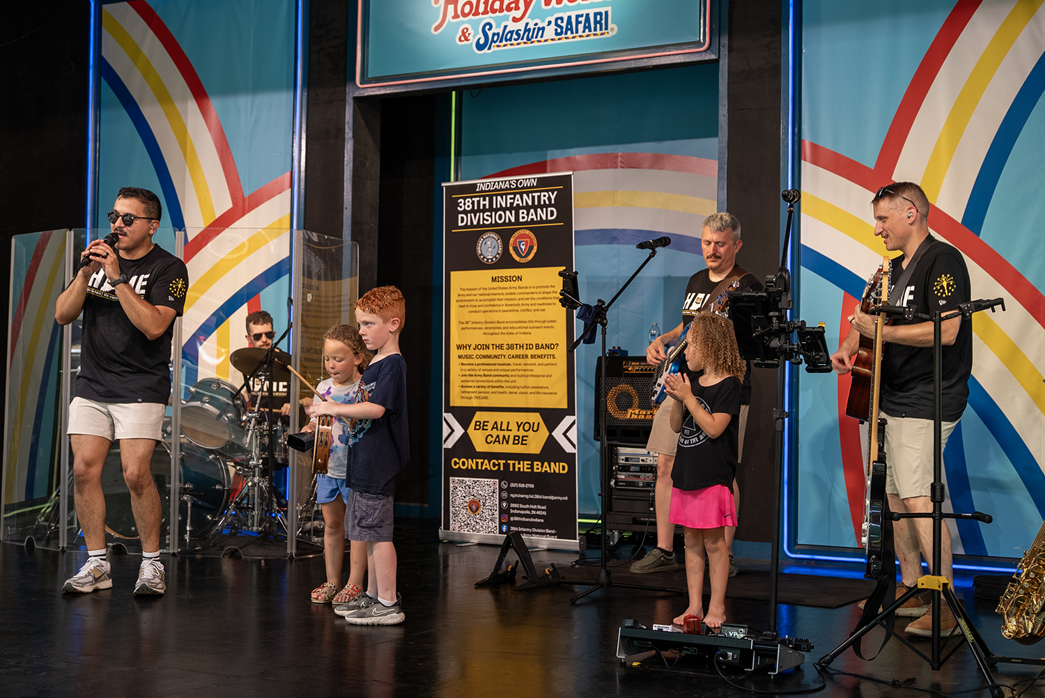 38th Infantry Division Band at Holiday World & Splashin' Safari