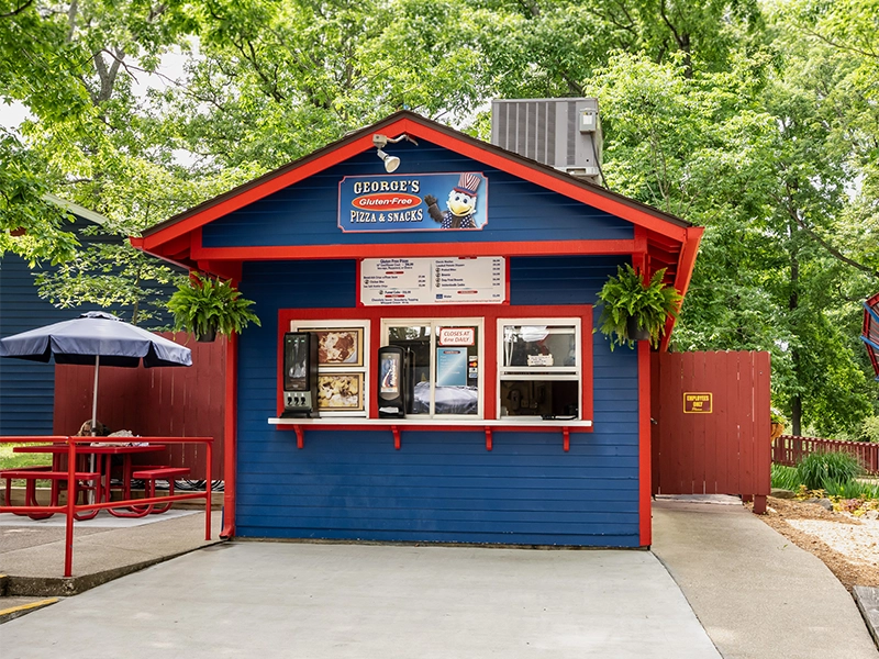 George's Gluten Free Pizza & Snacks at Holiday World & Splashin' Safari