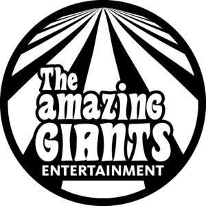 The Amazing Giants Entertainment Stilt Walkers performing at Holiday World & Splashin' Safari