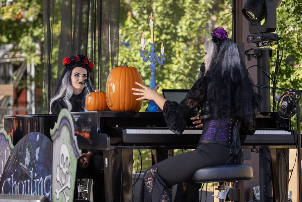 Ghouling Pianos on Cranberry Jam Stage at Holiday World & Splashin' Safari