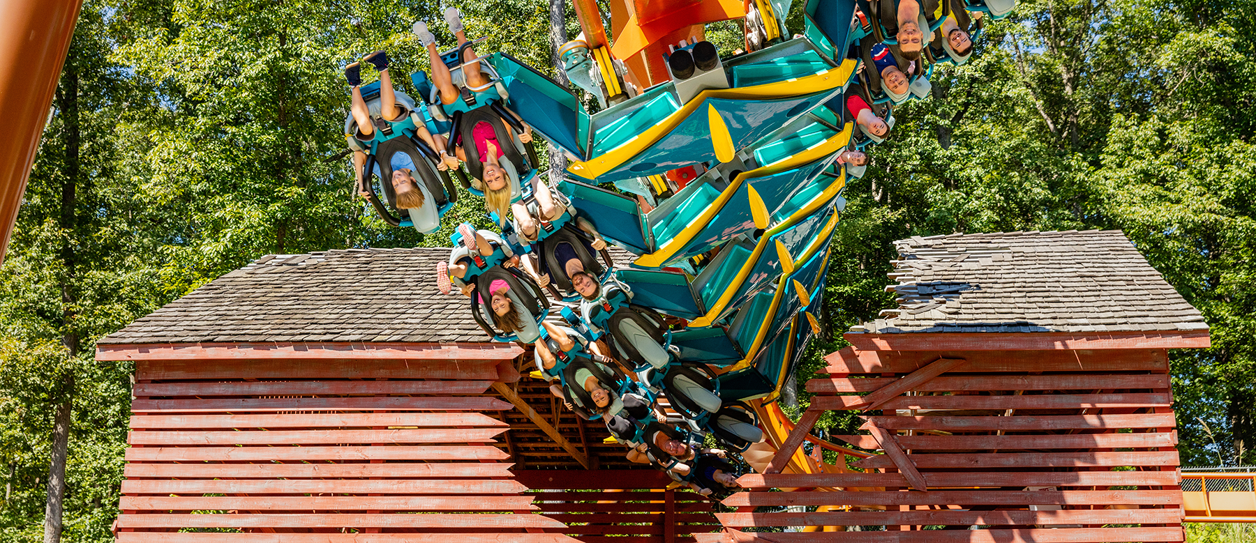 Thunderbird launched wing coaster at Holiday World & Splashin' Safari